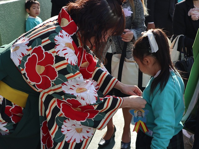 第３５回 卒園式 ３月１６日 学校法人足立学園 認定こども園リーチェル幼稚園